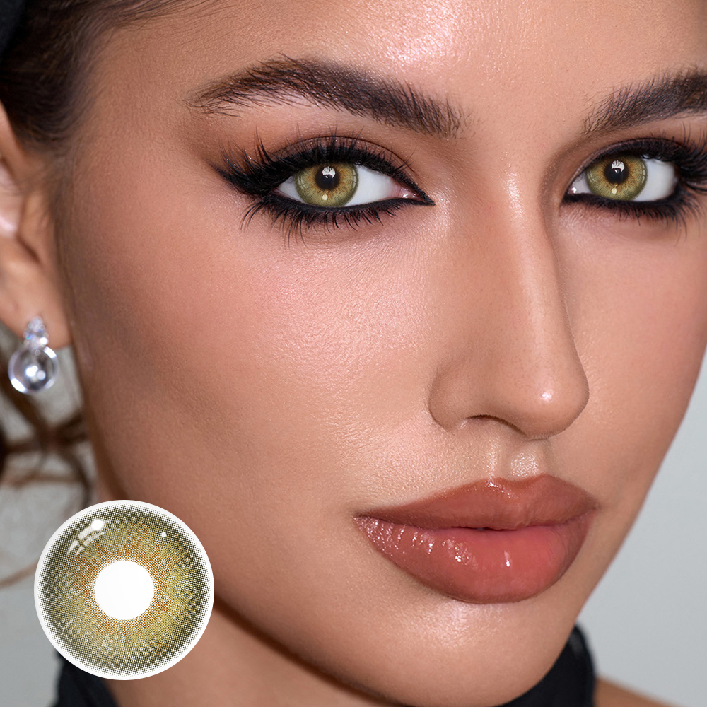 Ludmila Brown Coloured Contact Lenses